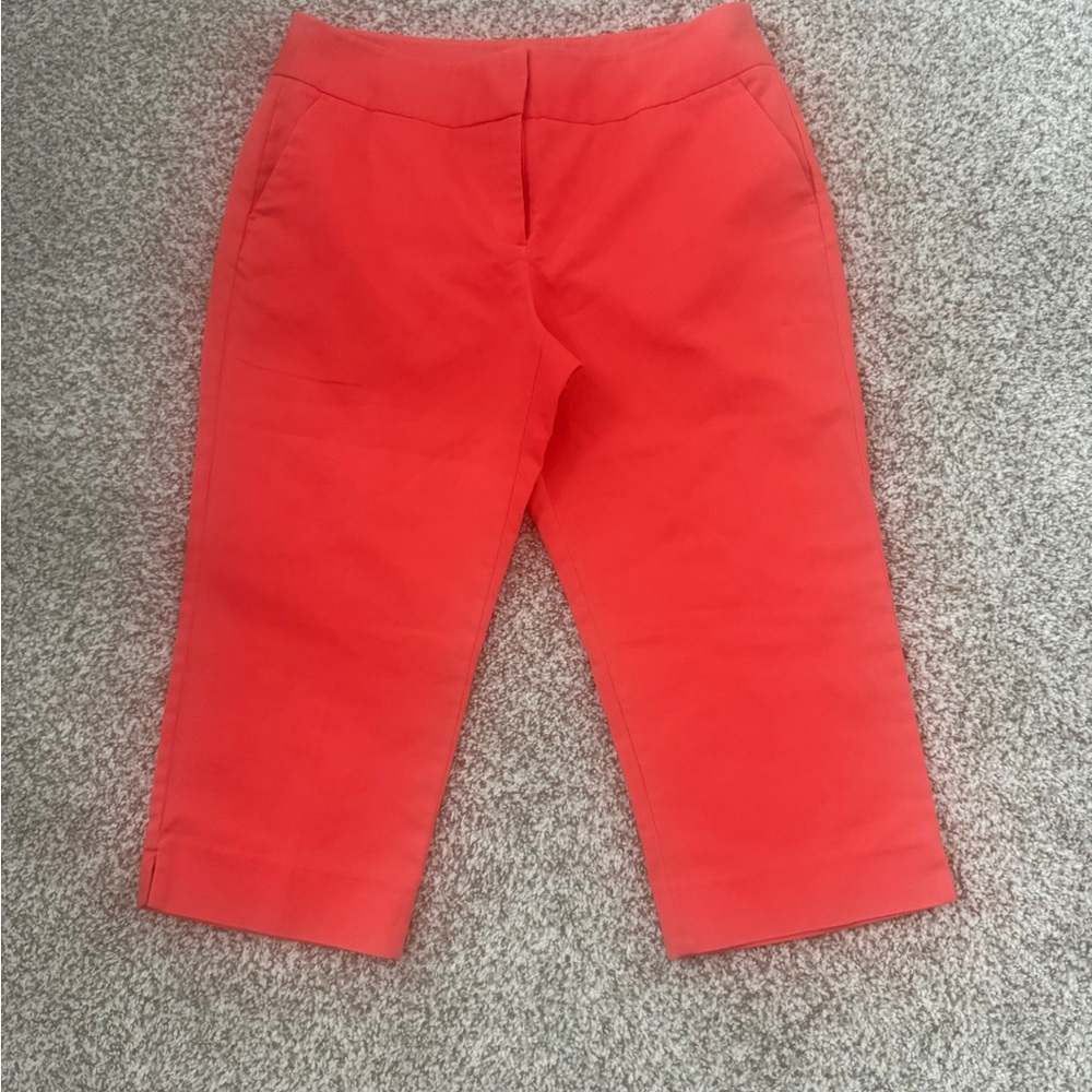 Laura Ashley Vibrant Orange Capris